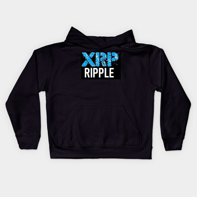 Ripple XRP Kids Hoodie by DigitalNomadInvestor